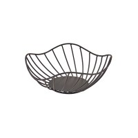 Black Lotus Leaf Wire Basket